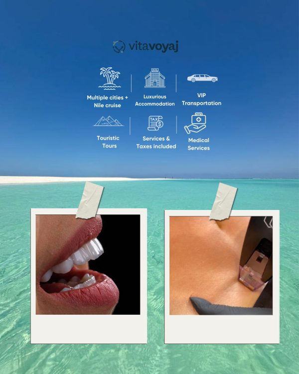 12 Days Egypt Nile Cruise & Jordan Tour and your choice of a medical package